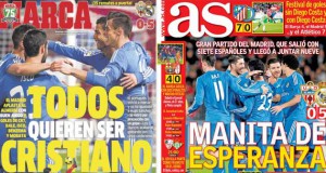 Real Madrid press report 24-11-13