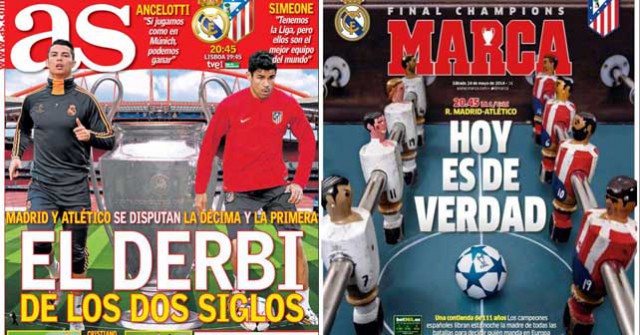 Madrid press report 24-05-2014