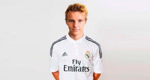 Martin Odegaard with Real Madrid