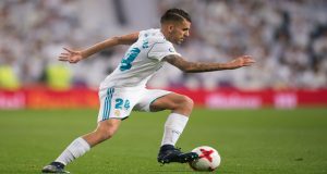 MADRID, SPAIN - NOVEMBER 28: Daniel Ceballos of Real Madrid CF in action during the Copa del Rey, Round of 32, Second Leg match between Real Madrid and Fuenlabrada at Estadio Santiago Bernabeu on November 28, 2017 in Madrid, Spain. (Photo by Denis Doyle/Getty Images)