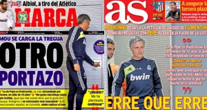Marca As front pages