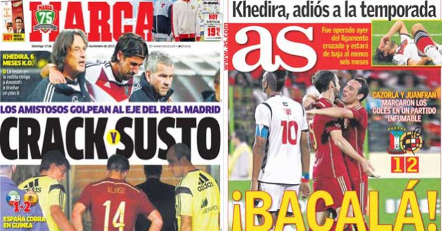 Real Madrid press report 17-11-13