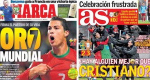 Madrid press report 20-11-13