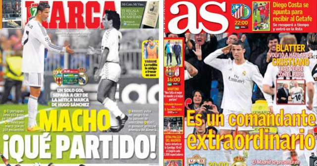Real Madrid press report 23-11-13