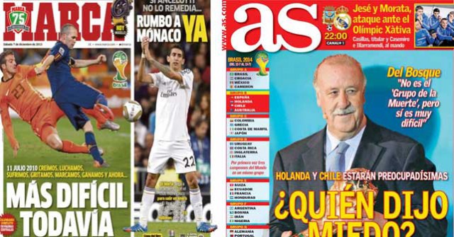 Real Madrid press report 7-12-13