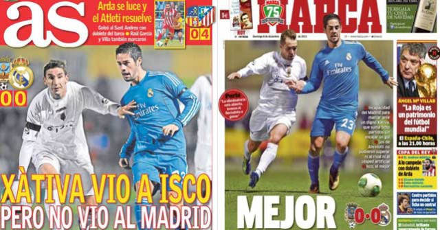 Real Madrid press report 8-12-13