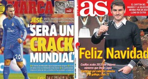 Real Madrid press report 24-12-2013