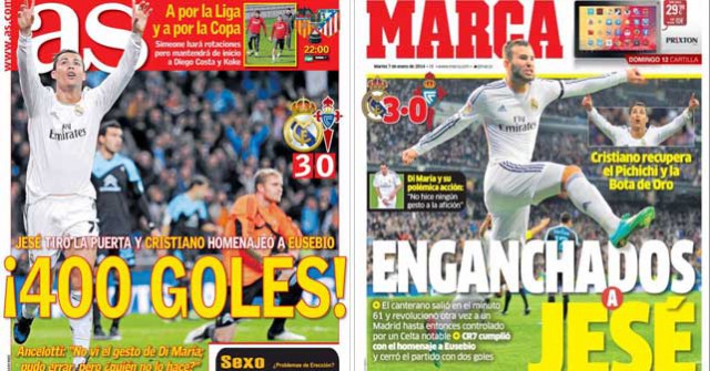 Madrid press report 07-01-14