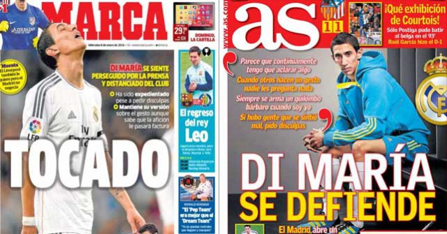 Madrid press report 8-1-14