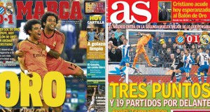 Madrid press report 13-1-14